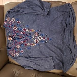 Johnny Was Ruah top, Size L, EUC